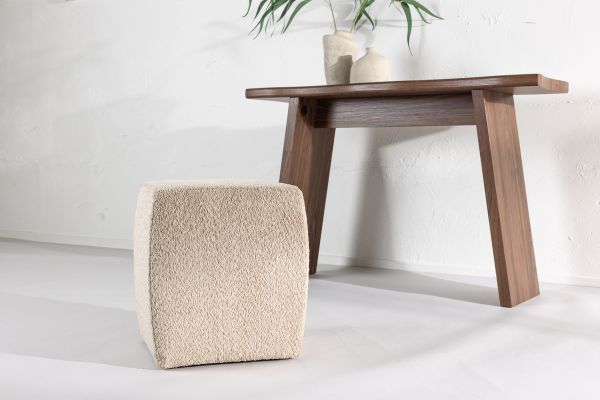 Imagine Neapel Pouf - Beige / Beige Boucle