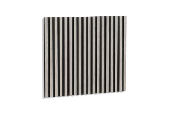 Imagine Pau Wall Panel- Cap de Pat W94,5 x H80 x B2,8 - Negru/Whitewash / MDF