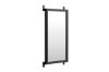 Imagine Nimes Mirror 35x5,8x72,5cm - Black /  Mirror