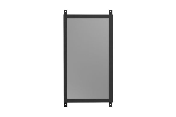 Imagine Nimes Mirror 35x5,8x72,5cm - Black /  Mirror