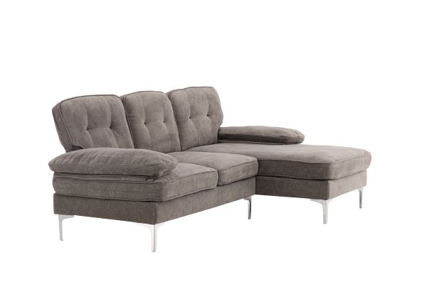 Imagine Remis  Sofa - Light Grey  Fabric