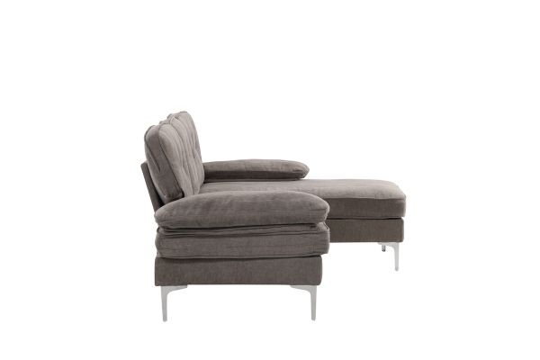 Imagine Remis  Sofa - Light Grey  Fabric