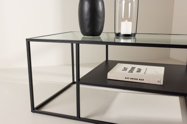 Imagine Campinas Sofa Table - Black / Black