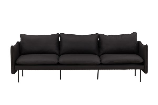 Imagine Brunskär Sofa - Matte black / Black Microfiber