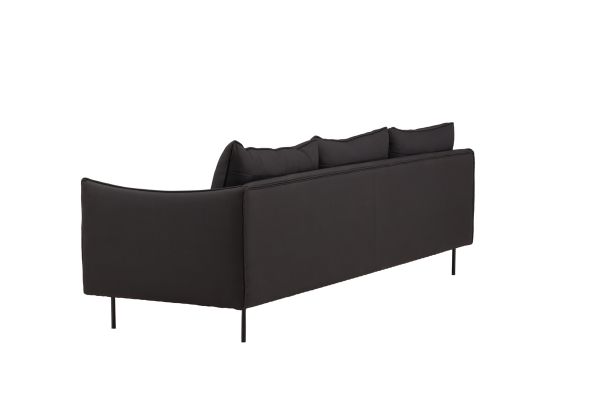 Imagine Brunskär Sofa - Matte black / Black Microfiber