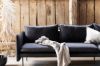 Imagine Brunskär Sofa - Matte black / Black Microfiber