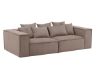 Imagine Vă rugăm să traduceți complet Gillholmen Sofa - Brown / Manchester