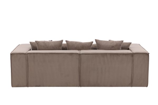 Imagine Vă rugăm să traduceți complet Gillholmen Sofa - Brown / Manchester