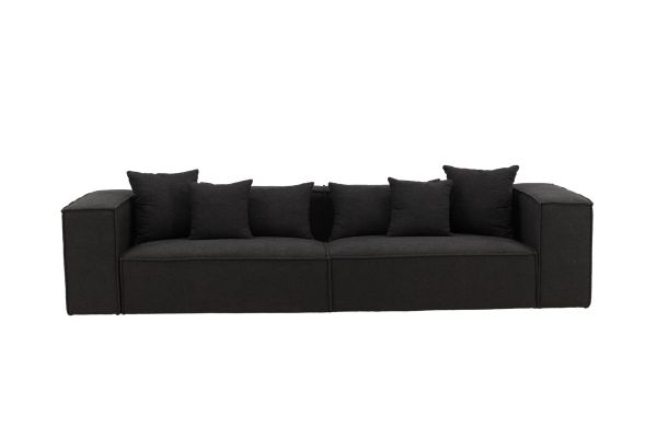 Imagine Gillholmen Sofa - Black / Black Boucle