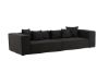 Imagine Gillholmen Sofa - Black / Black Boucle