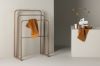 Imagine Drammen Clothing Hanger - Mocca / Steel