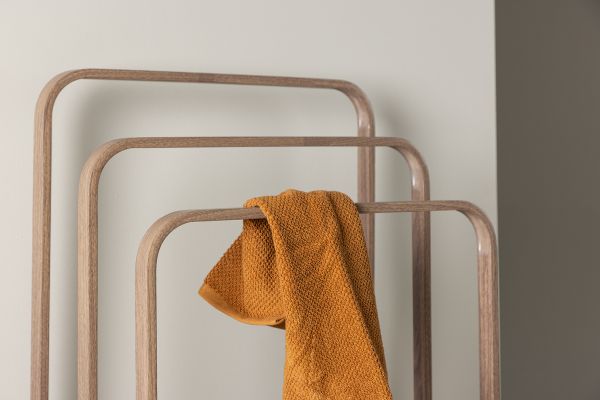 Imagine Drammen Clothing Hanger - Mocca / Steel