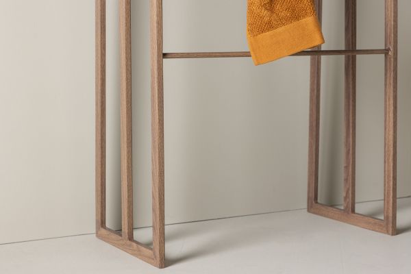 Imagine Drammen Clothing Hanger - Mocca / Steel