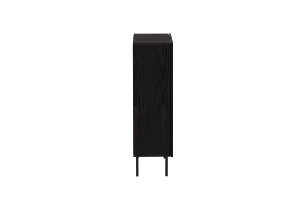 Imagine Vă rugăm să traduceți complet "Björkön High Cabinet Storage - Black / Oak/faneer