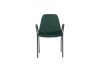 Imagine Vă rugăm să traduceți complet Klädesholmen Dining Chair 2-pack - Negru / Catifea Verde Închis