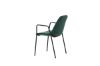 Imagine Vă rugăm să traduceți complet Klädesholmen Dining Chair 2-pack - Negru / Catifea Verde Închis