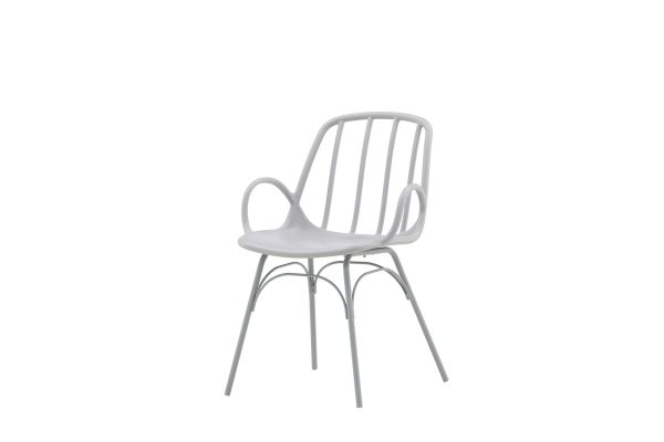 Imagine Dyrön Dining Chair 2-pack - Greige Polypropylene