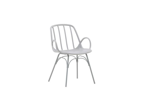 Imagine Dyrön Dining Chair 2-pack - Greige Polypropylene