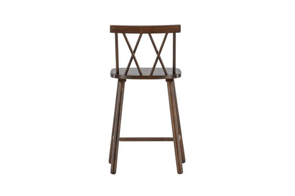 Imagine Mollöström Bar Chair 2-pack - Mocca / Walnut Wood