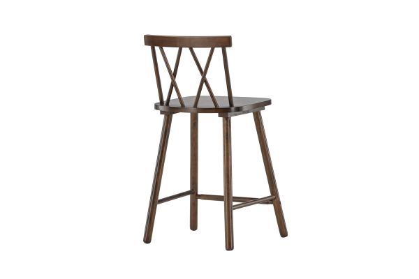 Imagine Mollöström Bar Chair 2-pack - Mocca / Walnut Wood