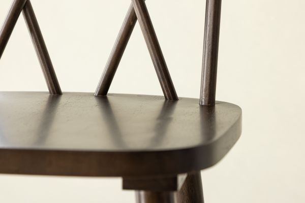 Imagine Mollöström Bar Chair 2-pack - Mocca / Walnut Wood