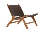 Imagine Sofa Rike Single - Teak maro / PU maro