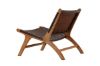 Imagine Sofa Rike Single - Teak maro / PU maro