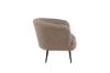 Imagine Nordkoster Single Sofa - Matte Black / Dark Beige Teddy