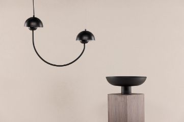 Imagine Lampa cu pendul Lyckorna - / Metal negru