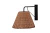 Imagine Vă rugăm să traduceți complet: Stala Wall Lamp - Negru / Ratan Natural