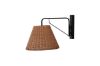 Imagine Vă rugăm să traduceți complet: Stala Wall Lamp - Negru / Ratan Natural