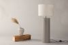 Imagine Umeå x Josefin Lustig - Floor Lamp  - Grey / Grey Linen fabric