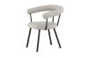 Imagine Västerås x Josefin Lustig - Dining Chair 2-pack - Matte Black  / Offwhite PU