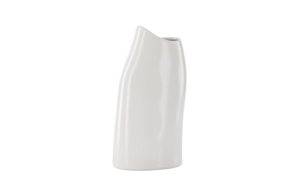 Imagine Ernst Vase - White - 12*9*23Hcm