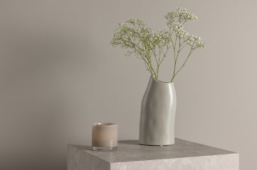 Imagine Ernst Vase - Light Grey - 12*9*23Hcm