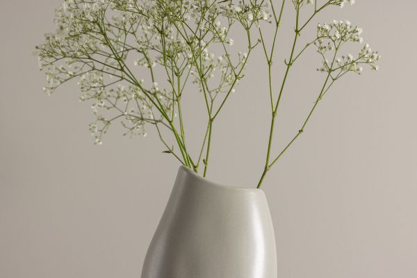 Imagine Ernst Vase - Light Grey - 12*9*23Hcm