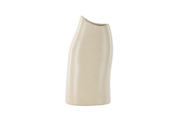 Imagine Ernst Vase - Puncte Beige/Negre - 12*9*23Hcm