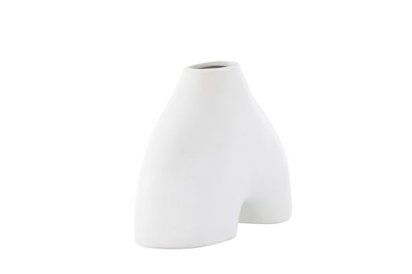 Imagine Kento Vase - Alb - 21*8*15Hcm