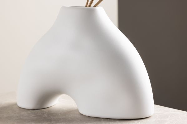 Imagine Kento Vase - Alb - 21*8*15Hcm