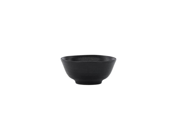 Imagine Set de 2 boluri Wabi Sabi - Negru mat - 12 * 6cm