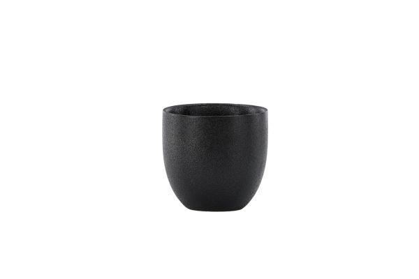 Imagine Cană de cafea Wabi Sabi 2 bucăți - Negru mat - 8*8cm