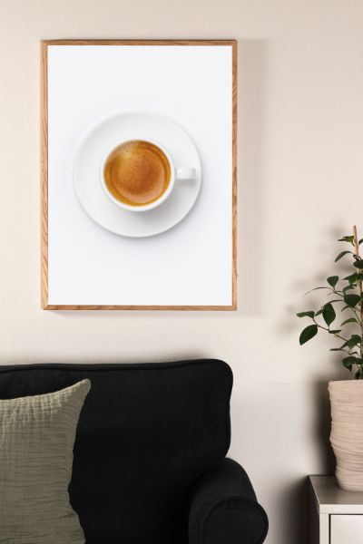 Imagine Poster - Cafea cu lapte spumat - 70x100