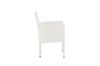 Imagine Malina Diningchair 2-pack Alumnium - White / Wicker