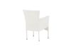 Imagine Malina Diningchair 2-pack Alumnium - White / Wicker