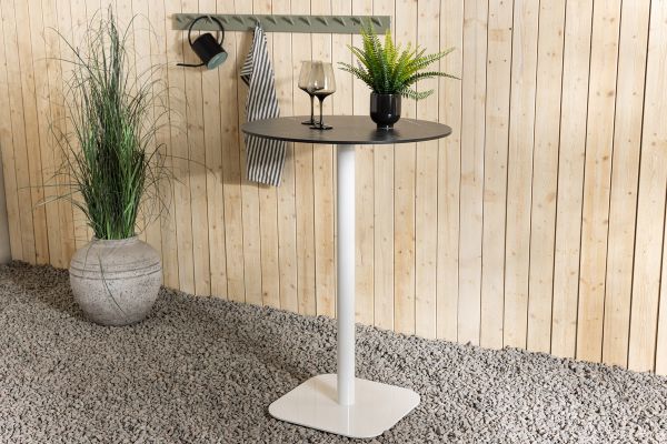 Imagine Milano Bartable Steel - White / Round ø70