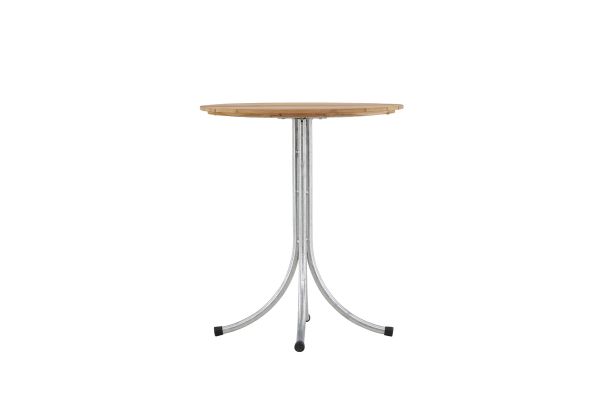 Imagine Va rugam sa traduceti complet Holmsund Cafetable Zink - Teak / Round ø65