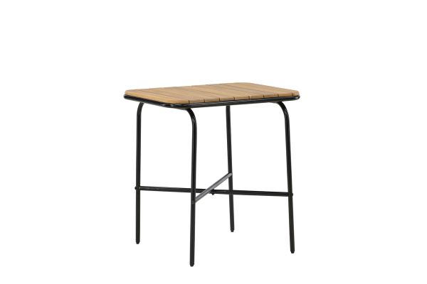 Imagine Please fully translate Holmbeck Cafetable Steel - Black / Rectangular 55*70*74