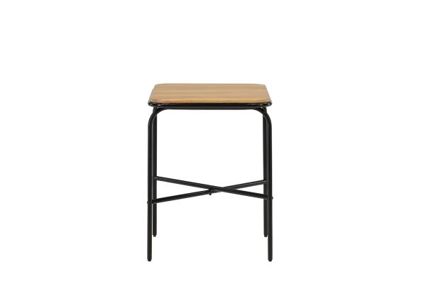 Imagine Please fully translate Holmbeck Cafetable Steel - Black / Rectangular 55*70*74