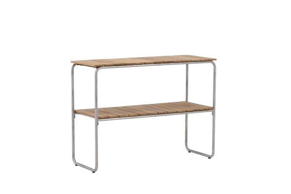 Imagine Holmsund  Sidetable Zink - Silver / Rectangular 40*100*