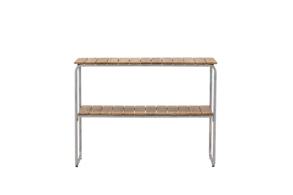 Imagine Holmsund  Sidetable Zink - Silver / Rectangular 40*100*